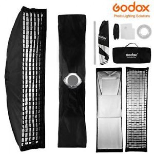 Softbox Godox 22x90cm + Grid tổ ong Softbox Godox 22x90cm + Grid tổ ong