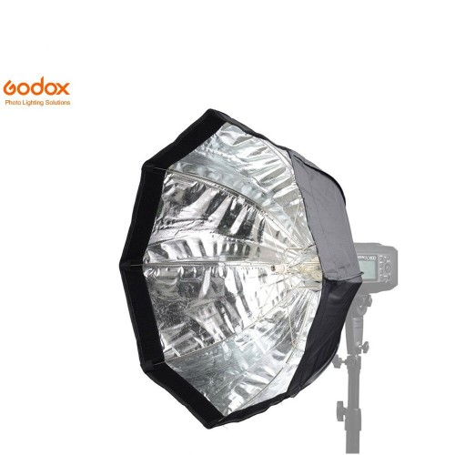 Softbox cho Đèn Flash Godox AD-H6 Softbox Bát Giác Gấp Gọn Vải Dù  kèm tổ ong Godox Cho đèn Pro